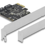 DELOCK κάρτα επέκτασης PCIe σε 2x SATA 90431