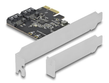 DELOCK κάρτα επέκτασης PCIe σε 2x SATA 90431