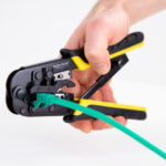 DELOCK εργαλείο πτύχωσης με απογυμνωτή καλωδίων RJ45/12/11 90505