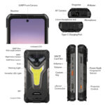 ULEFONE smartphone Armor 34 Pro με βιντεοπροβολέα