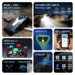 ULEFONE smartphone Armor 34 Pro με βιντεοπροβολέα