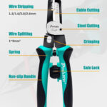 PROSKIT πολυλειτουργική πένσα απογύμνωσης καλωδίων CP-420