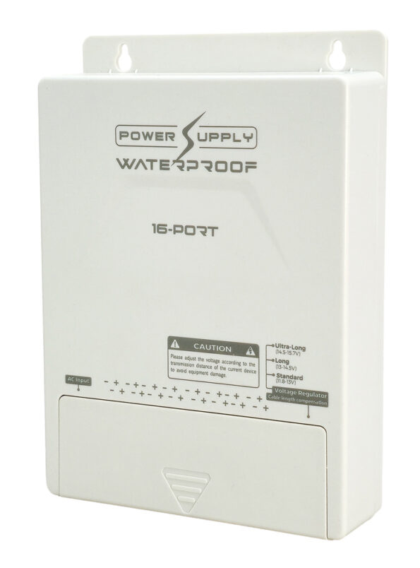 FOLKSAFE τροφοδοτικό συστημάτων CCTV FS-DC121608W