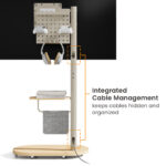BRATECK βάση τηλεόρασης δαπέδου FS54-22T-02W