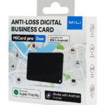 MILI ψηφιακή επαγγελματική κάρτα & tracker MiCard Duo για iOS & Android συσκευές