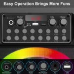 JYX φορητό ηχείο T26-T με 2x μικρόφωνα