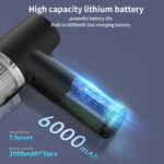 KINZIR 2 σε 1 σκουπάκι χειρός & air duster VC43