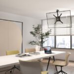 BRATECK βάση τηλεόρασης οροφής LCD-CM344