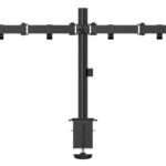 BRATECK βάση γραφείου για 2x οθόνες LDT66-C024