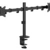 BRATECK βάση γραφείου για 2x οθόνες LDT66-C024