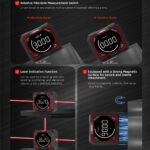 UNI-T ψηφιακό γωνιόμετρο laser LM320E