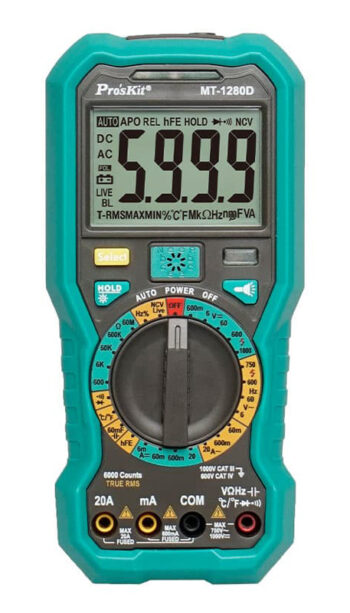 PROSKIT ψηφιακό πολύμετρο MT-1280D