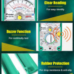 PROSKIT αναλογικό πολύμετρο MT-2017N