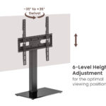 POWERTECH επιτραπέζια βάση τηλεόρασης PT-1445