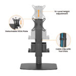 POWERTECH βάση γραφείου οθόνης PT-1449 με βάση mini PC