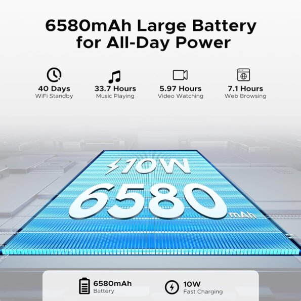 6580mAh