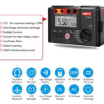 UNI-T Tester μόνωσης UT501A