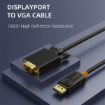 CABLETIME καλώδιο DisplayPort σε VGA CT-04G