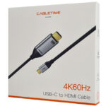 CABLETIME καλώδιο USB-C σε HDMI CT-CMHD2