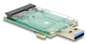 DELOCK αντάπτορας USB σε mSATA 62681