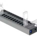 DELOCK USB hub 63738 με διακόπτες