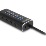 DELOCK USB hub 64233 με διακόπτες