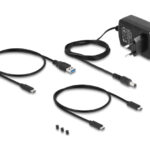 DELOCK docking station για M.2 NVMe/SATA ή 2.5"/3.5" SSD/HDD 64253