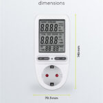 GOOBAY μετρητής κατανάλωσης ρεύματος 64590 με οθόνη