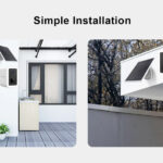 VSTARCAM smart ηλιακή κάμερα CB554 με φωτισμό