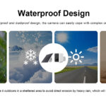 VSTARCAM smart ηλιακή κάμερα CB554 με φωτισμό