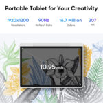 XP-PEN έγχρωμο ψηφιακό σημειωματάριο Magic Note Pad με γραφίδα