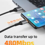 CABLETIME καλώδιο USB σε USB-C CT-AMCM3A