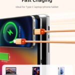 CABLETIME καλώδιο USB-C CT-CM60-PBW