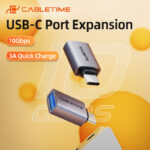 CABLETIME αντάπτορας USB-C σε USB CT-CMAF10-AG