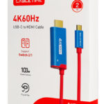 CABLETIME καλώδιο USB-C σε HDMI CT-CMHD4P