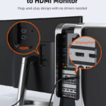 CABLETIME αντάπτορας DisplayPort σε HDMI CT-DMHF4K-AG6