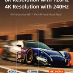 CABLETIME καλώδιο DisplayPort 2.1 CT-DP16K