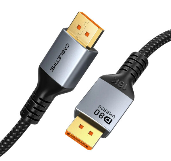 CABLETIME καλώδιο DisplayPort 2.1 CT-DP16K