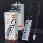 CABLETIME USB hub CT-HUBU7-AG