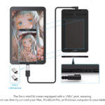 XP-PEN ταμπλέτα σχεδίασης με γραφίδα Deco Mini 7W