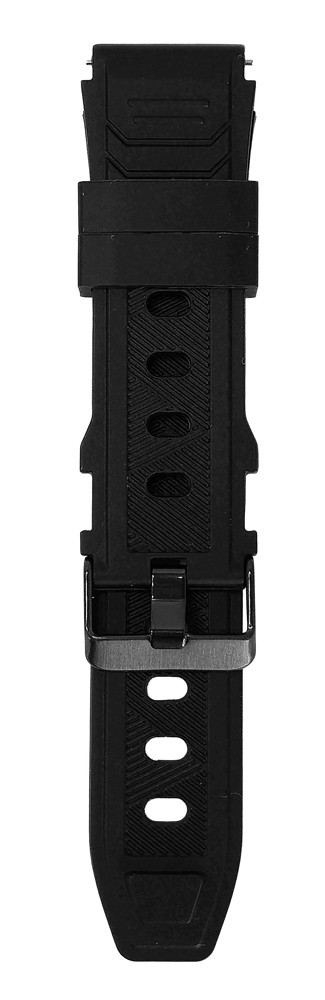 INTIME λουράκι σιλικόνης IT-070-BAND-BK για smartwatch G6