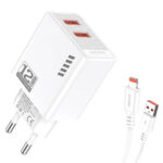 KAKUSIGA φορτιστής τοίχου KSC-1238 με καλώδιο Lightning