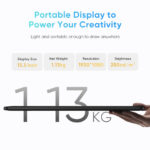 XP-PEN ταμπλέτα σχεδίασης με οθόνη & γραφίδα Artist 13.3 Pro V2