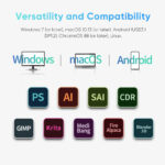 XP-PEN ταμπλέτα σχεδίασης με οθόνη & γραφίδα Artist 13.3 Pro V2