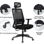 POWERTECH καρέκλα γραφείου PT-1140 με μπράτσα