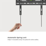 POWERTECH επιτοίχια βάση τηλεόρασης PT-1372