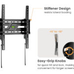 POWERTECH επιτοίχια βάση τηλεόρασης PT-1372