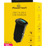 POWERTECH φορτιστής αυτοκινήτου PT-1538