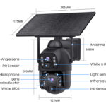 SECTEC smart ηλιακή κάμερα ST-536-6MAOV-4G-EU