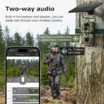 SECTEC smart ηλιακή κάμερα κυνηγού ST-HC809